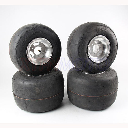 Front 10x4.50-5 Rear 11x7.10-5 aluminium alloy wheel hub GO KART ATV UTV Buggy
