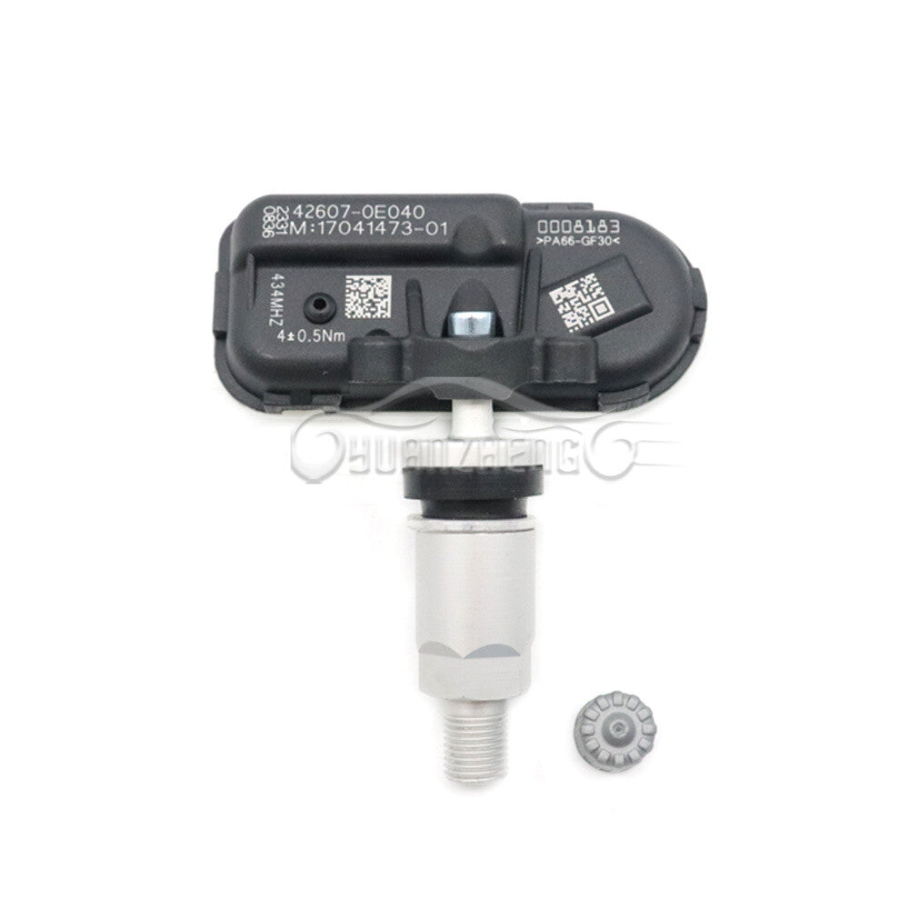 42607-0E040 is a 434MHz 4xTPMS tire pressure sensor for the 2021 for Sienna Highlander. v