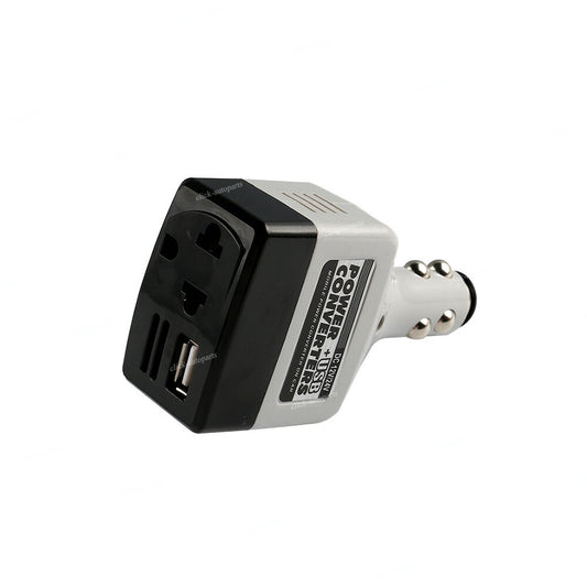 Car Power Converter Adapter Inverter USB Outlet for Charger 12v/24v to 220V DC to AC Q