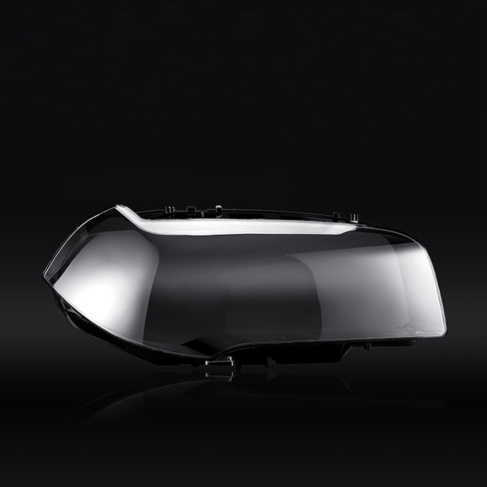 Two headlight lens covers for BMW X3 E83 04-2010 (left + right)