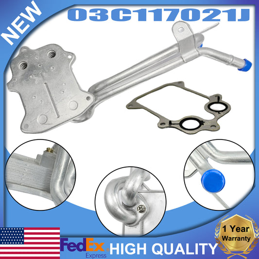 1.4T gasoline engine oil cooler suitable for Golf , for Jetta , for Tiguan , for Audi A1, A3 #03C117021J- n