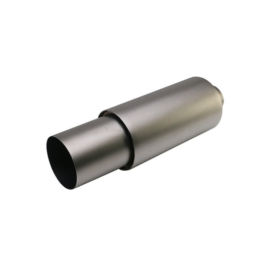 Ti 2.5 ID 4.5 OD Great Sound Exhaust Muffler Tips 6 Body Resonator