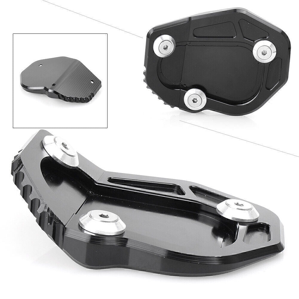 Kickstand Side Stand Enlarger Plate Extension Pad Fit for BMW R1200 R NINE T 2017 Q