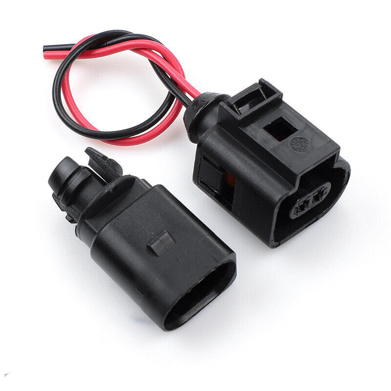 Fit for Audi for VW for Jetta for Passat exterior air temperature sensor with plug and tail - n