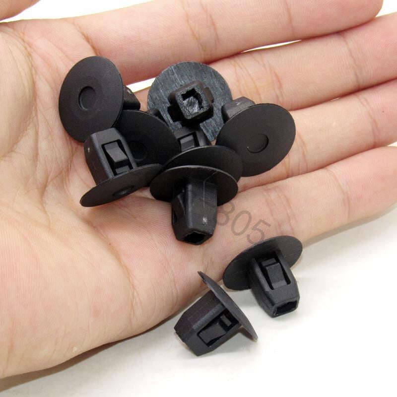 10 Pcs Car Front Inner Fender Wheel Arch Liner Retainer Clips for Honda Q