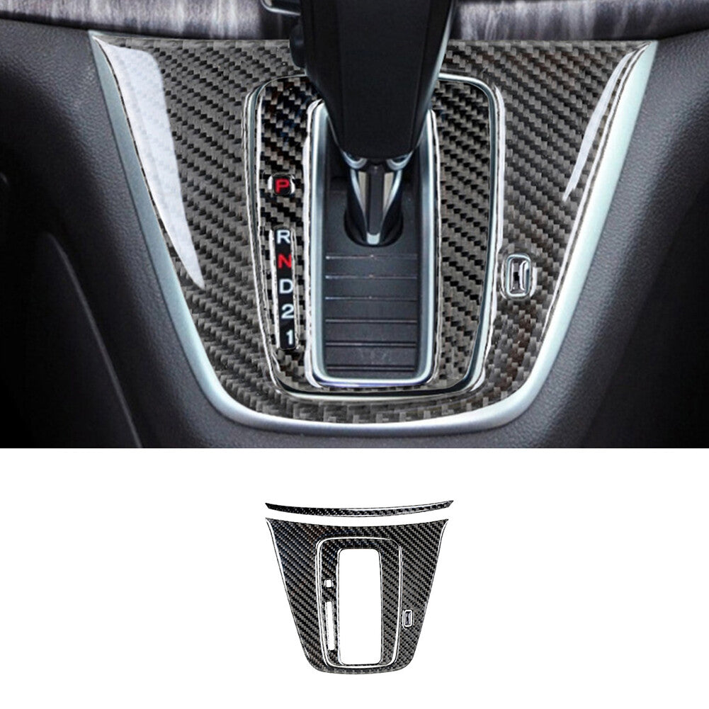 Red Carbon Fiber Central Console Ashtray Cover Trim for Hyundai Azera 2006-2011 v