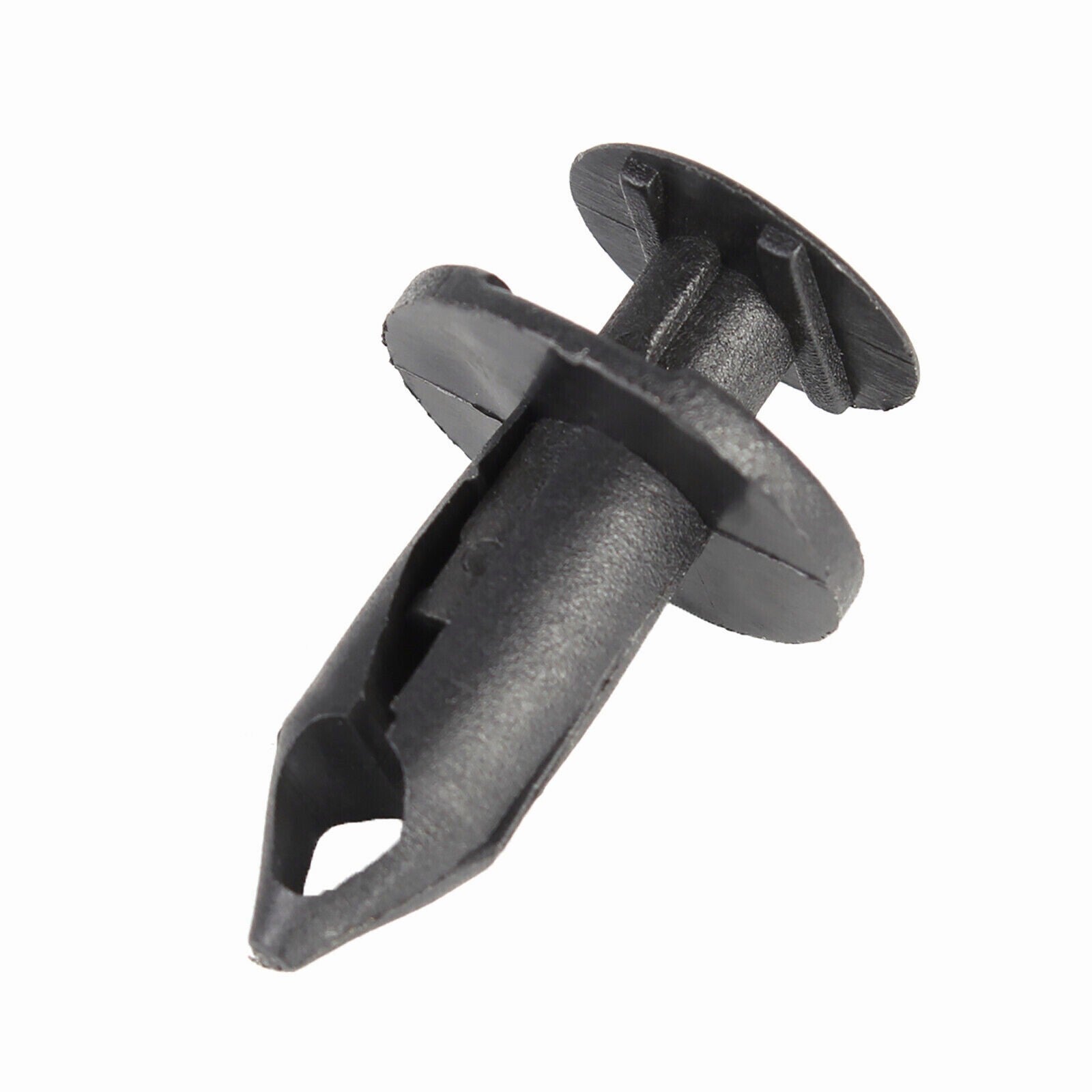 100 Pcs 8mm Car Bumper Clips Hole Plastic Fender Push Fastener Rivets Retainer