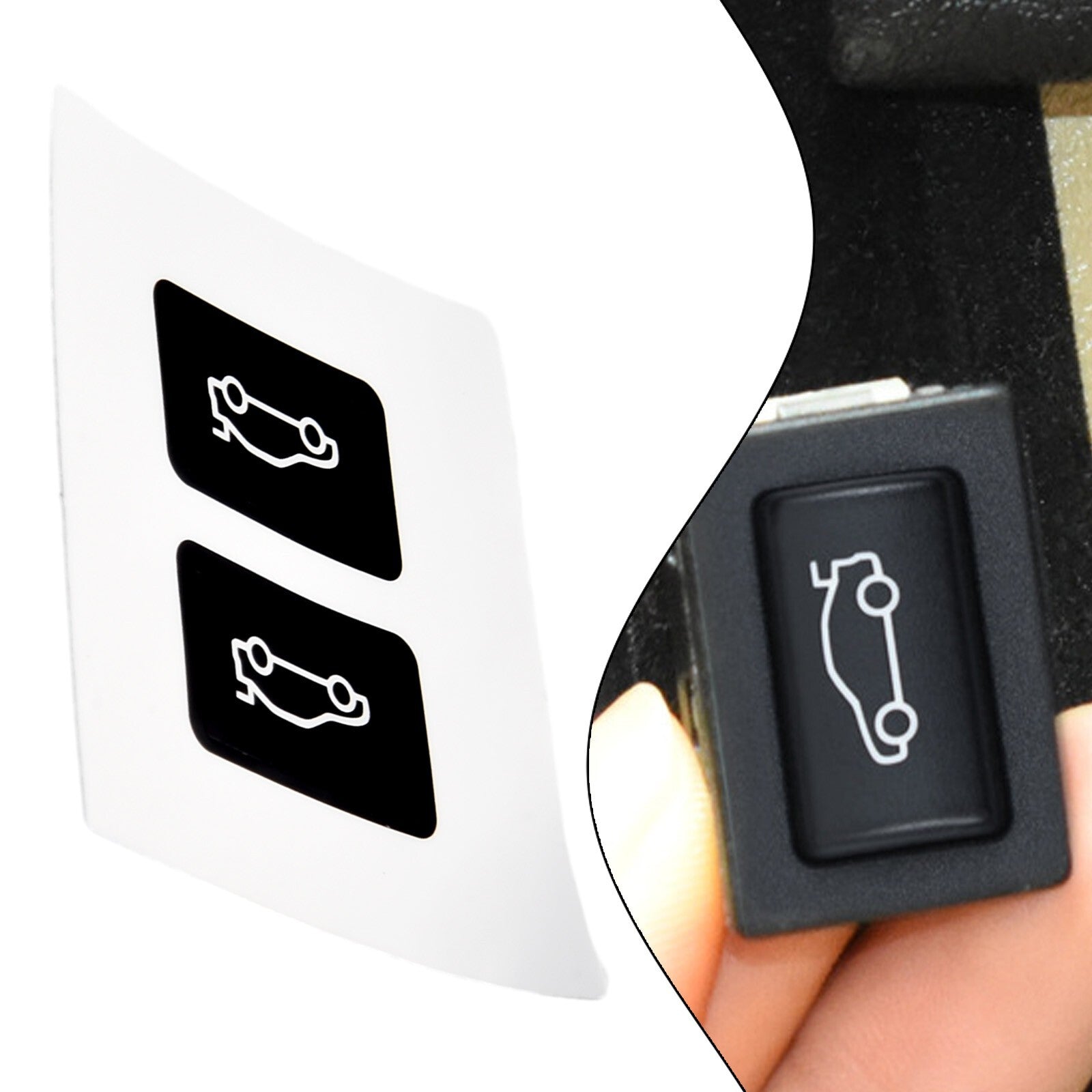 Button tailgate cover repair sticker applicable to 3, 5, 7 series F20 F30 F35 F10 F11