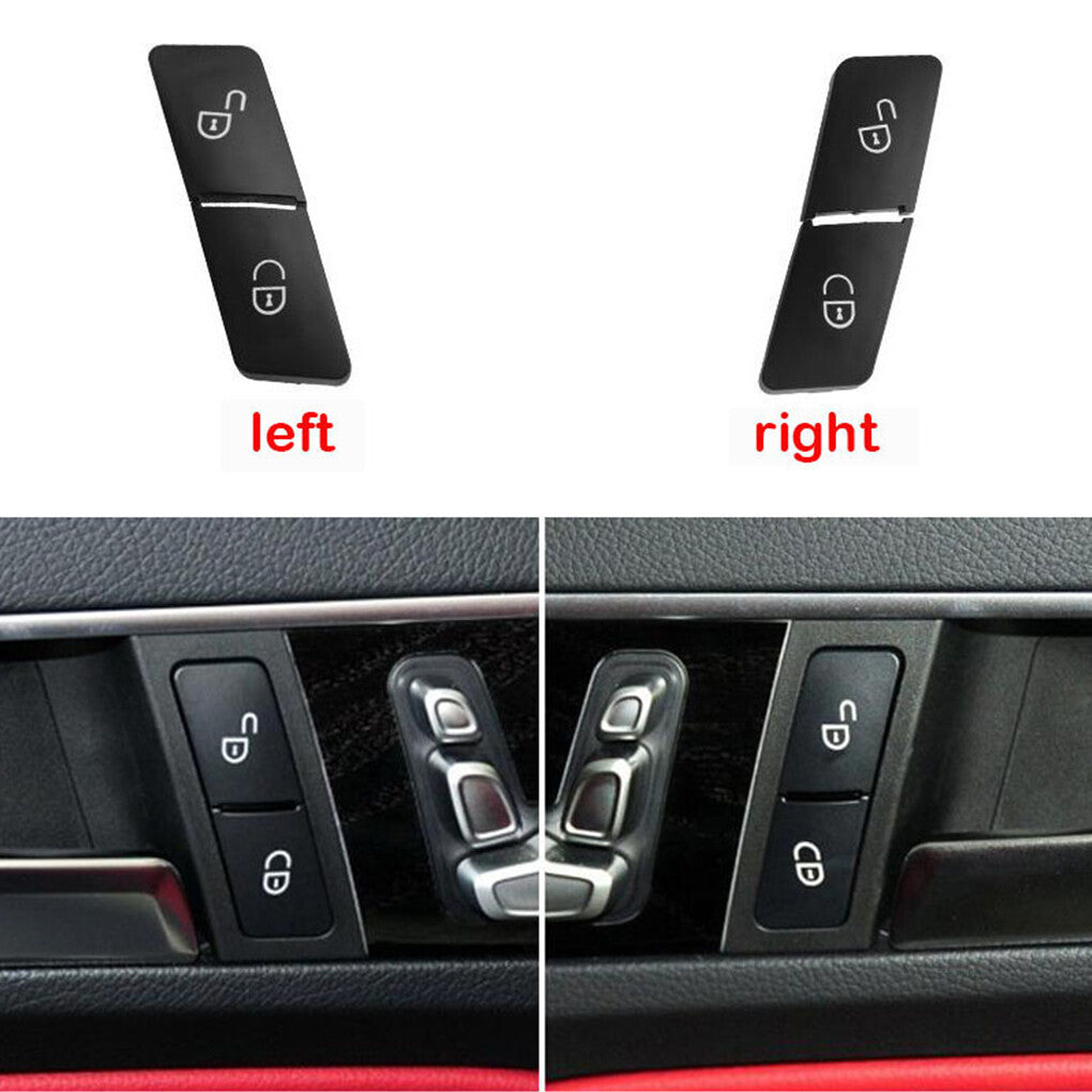 New front left and right door lock control switch button covers suitable for W204 W212- n