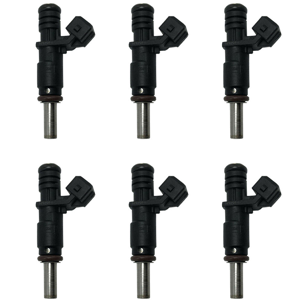 6X Fuel Injector 7531634 FJ748 For 06-12 for BMW 128i 328i X3 X5 Z4 525i 2.0 2.5 3L