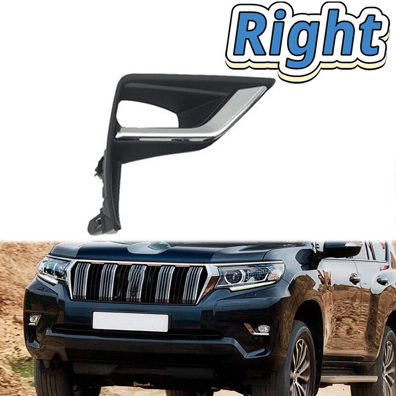 Right for Land Cruiser Prado FJ150 2018-2020 Front Fog Light Trim Cover v