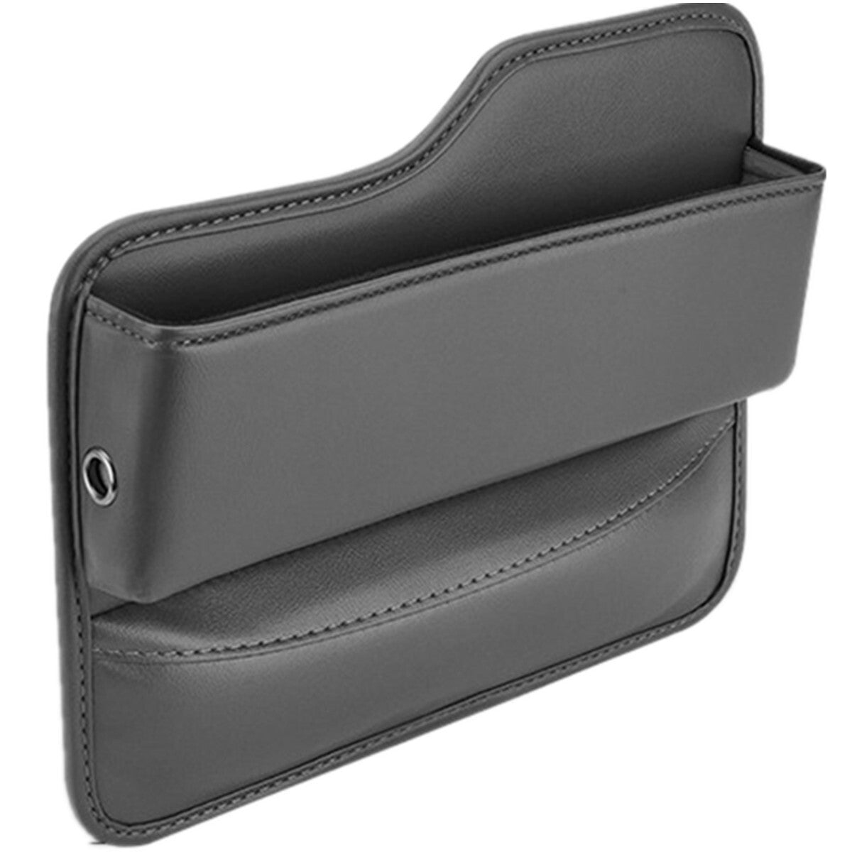Left Side Car for Seat Gap Filler Organizer Storage Box PU Leather Pocket Accessory Q