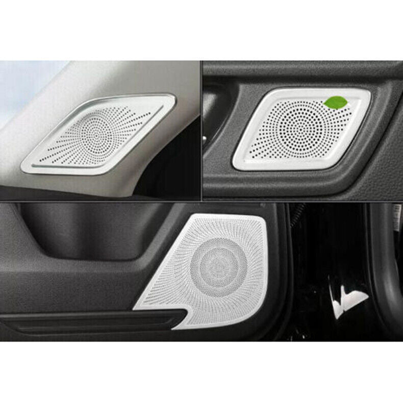 for Honda CR-V 2023-2024 Silver steel Inner Door Horn Frame Cover Trim decor B n