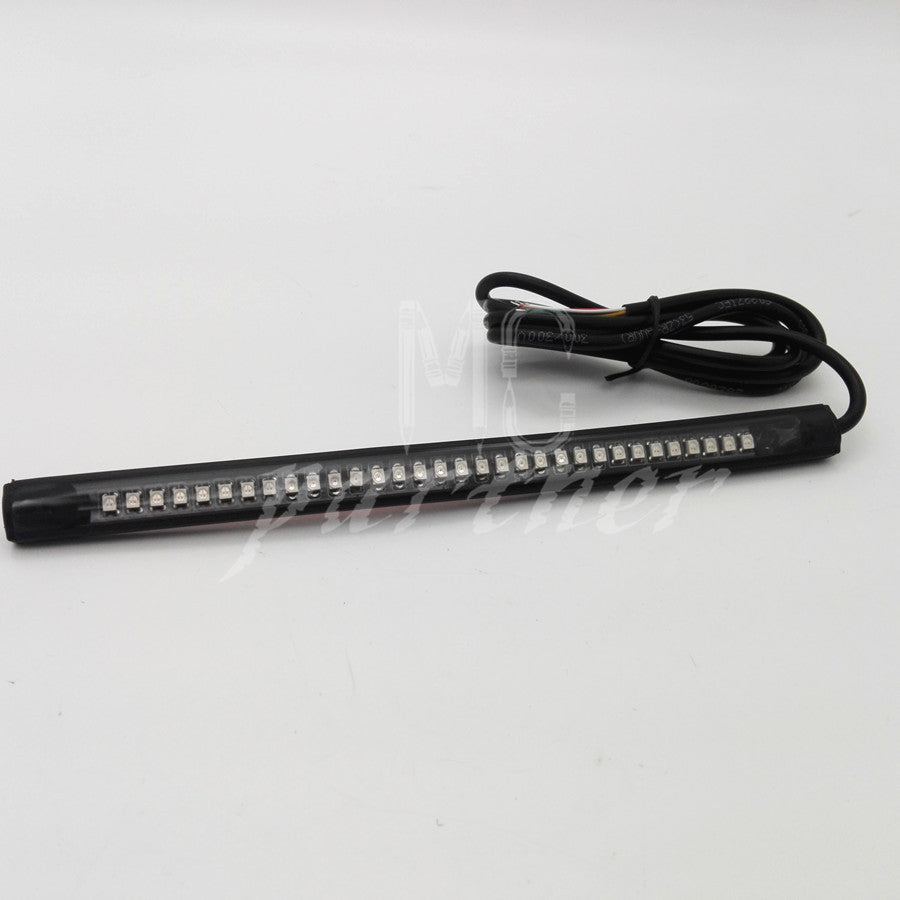 Universal Motorcycle Integrated 32 Led Taillight Turn Signal Brake Running Light Q
