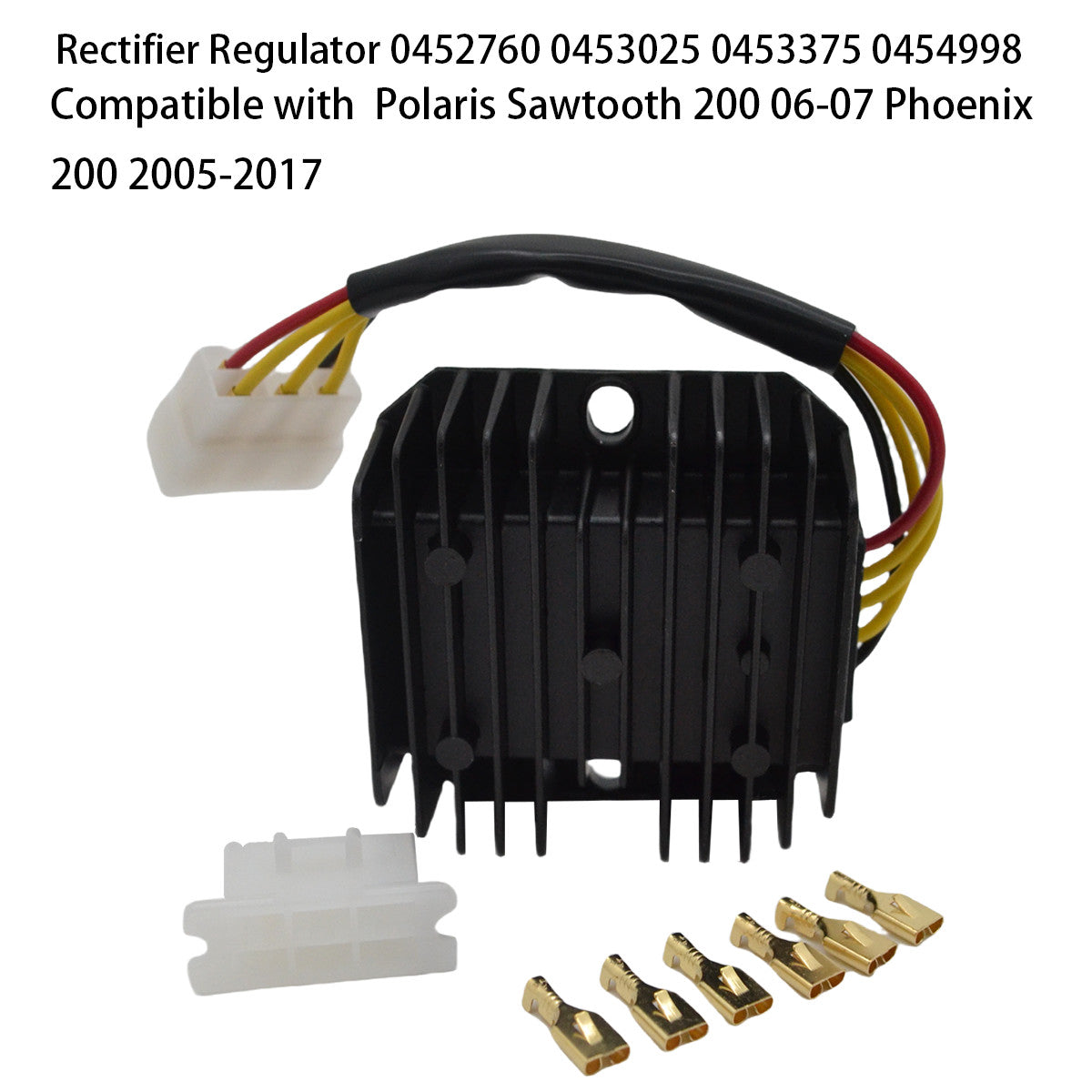 Rectifier regulator 0452760 compatible with for Polaris Sawtooth 200 06-07 Phoenix Q