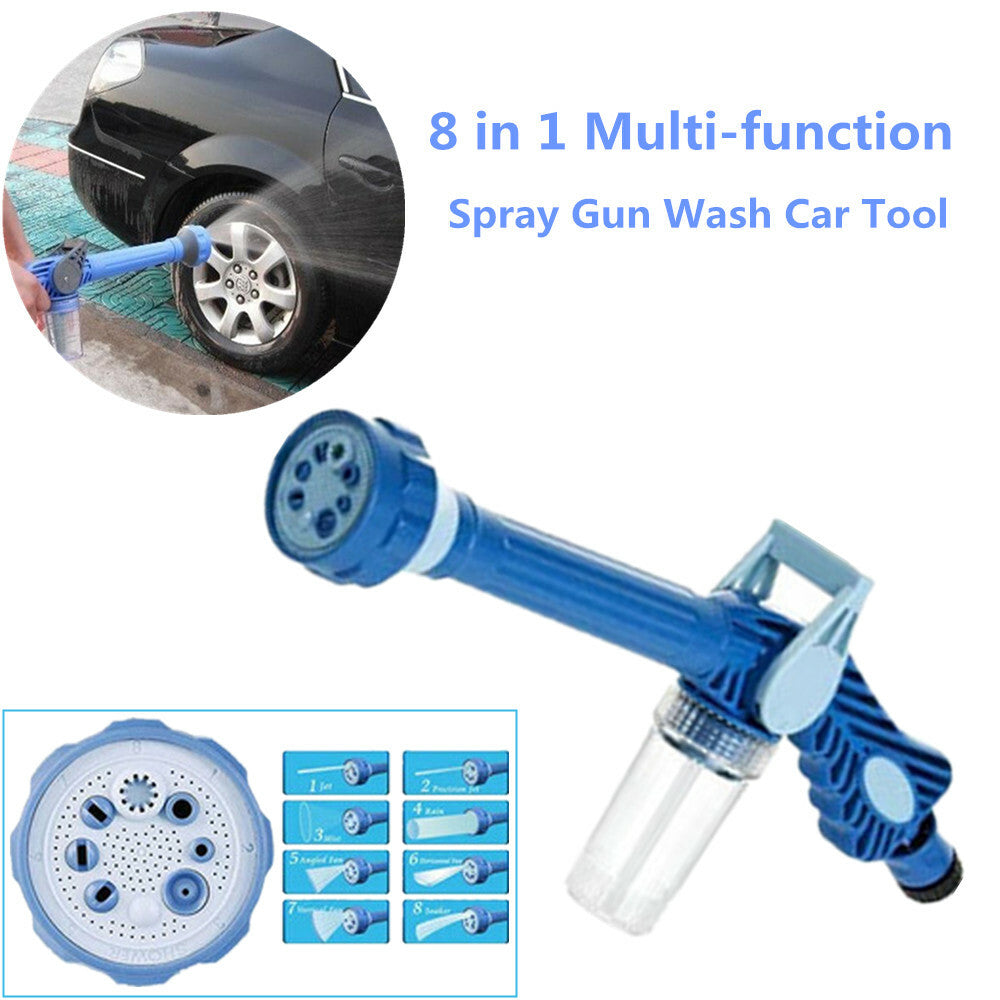 8-in-1 Water Nozzle Bubble Sprayer Landscape High-Pressure Car Wash Spray n