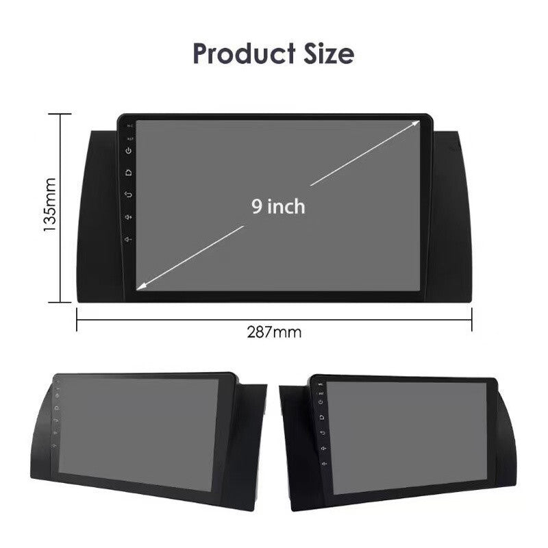 Android Radio Multimedia GPS Navi for BMW M5 E39 E53 X5 1999-2006 Autoradio WiFi
