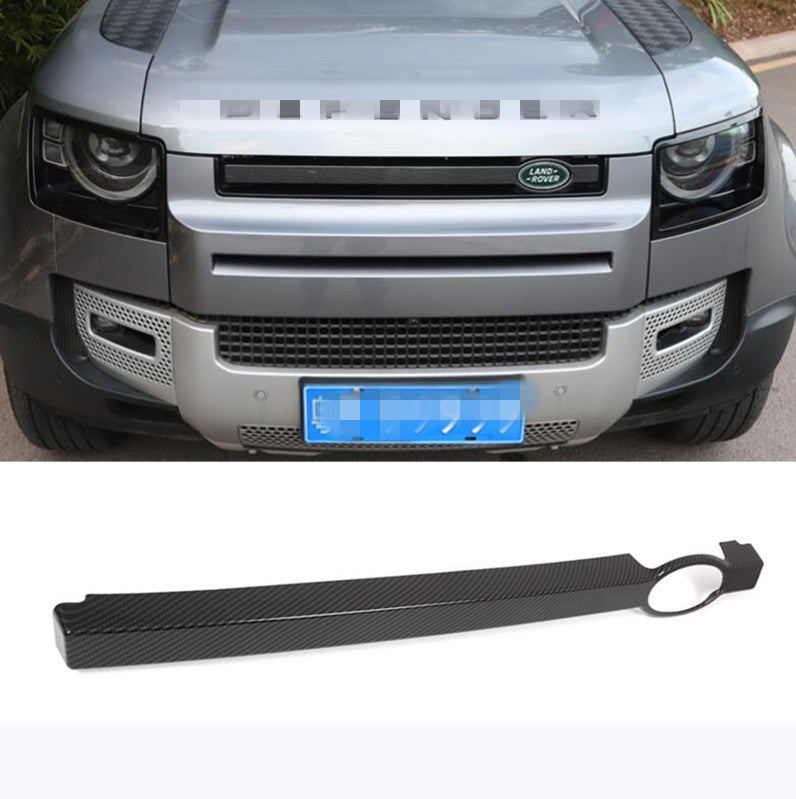 Carbon Fibre ABS Front Grill Moulding Trim for Land Rover for Defender 2020-2025 B n