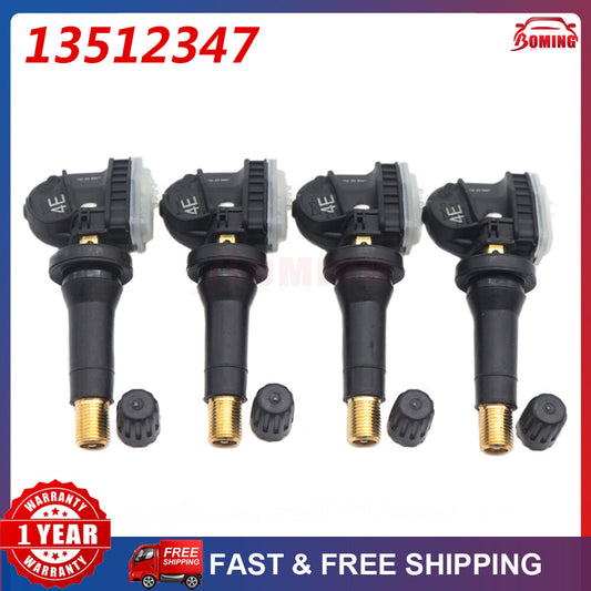 13512347 new 4-Piece Tire Pressure Sensor (TPMS) for Acadia Enclave Traverse 433MHz