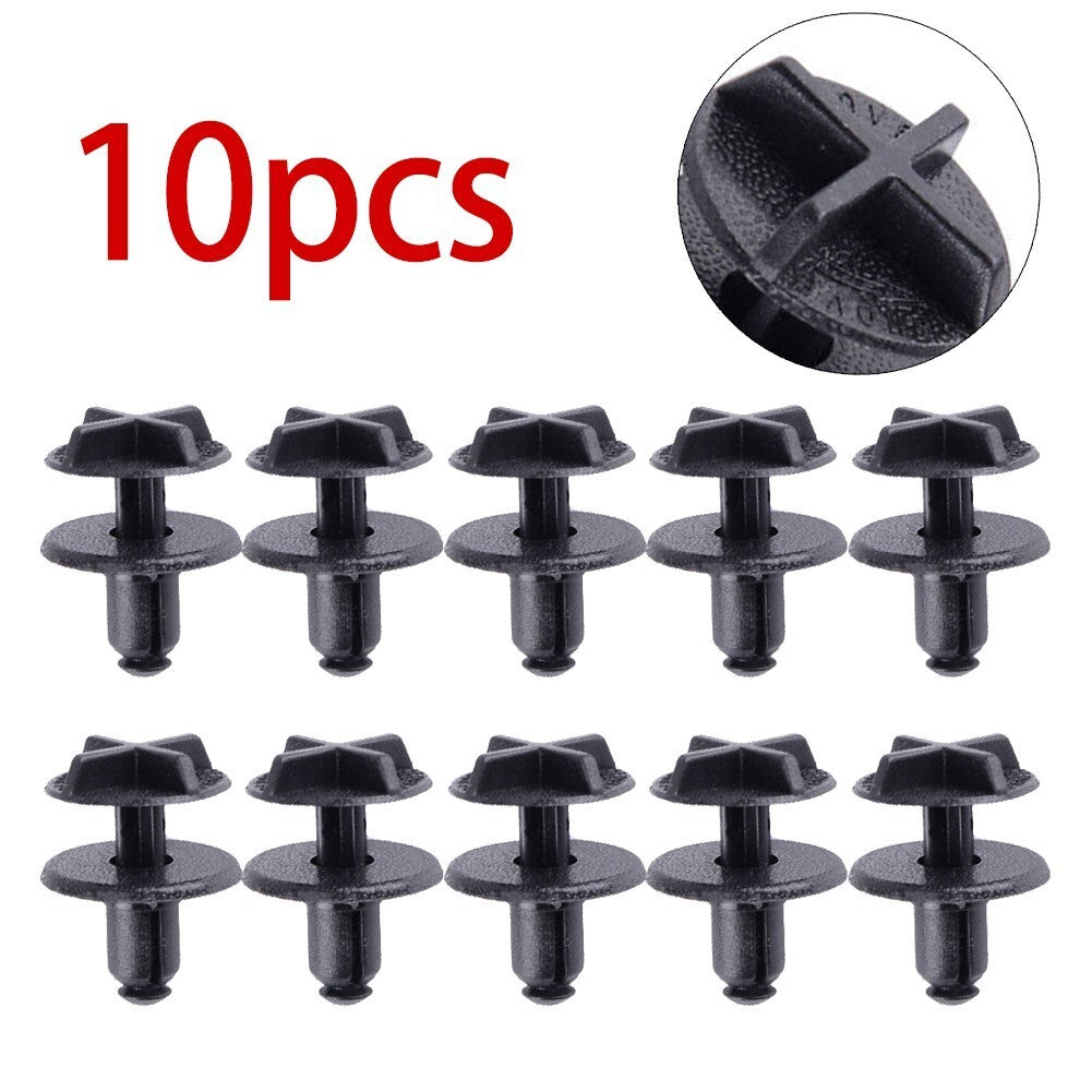 10Pcs Radiator Cover Retaining Clips Nylon For S Type XJ8 XK XR812941010