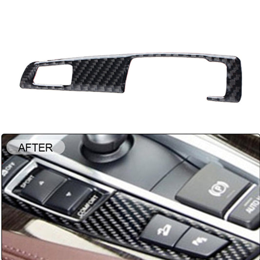 Carbon fiber gearshift panel for BMW 5 Series F10 2011-2017
