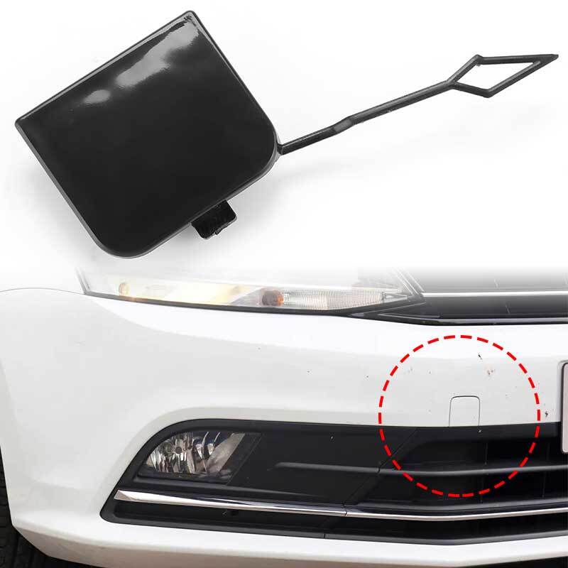 Car Front Bumper Tow Hook Eye Cover Cap for Volkswagen for Jetta 2015 2016 2017 2018