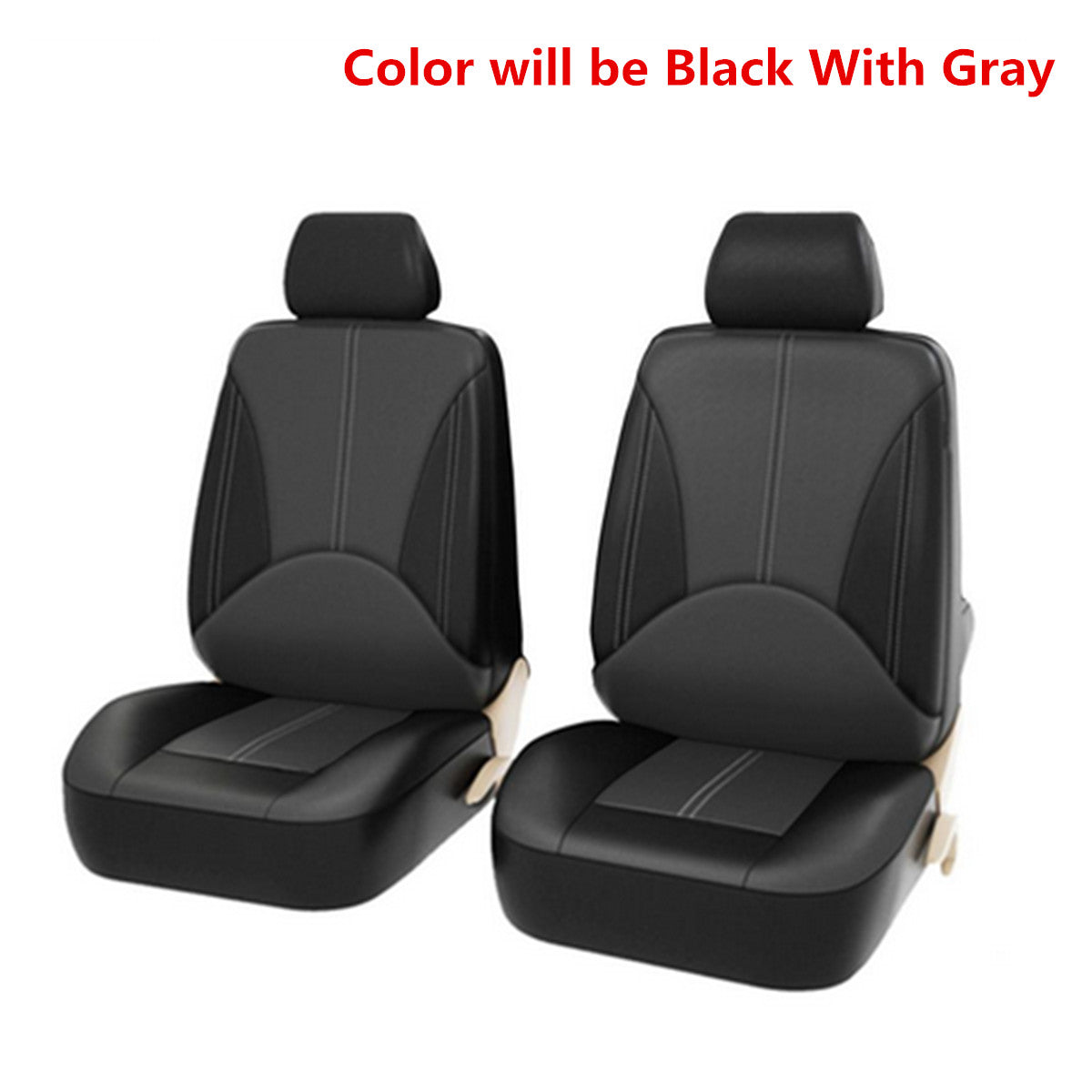 Standard PU Leather 5- for Seat Car for Seat Cover Cushion Fit For Interior Accessories