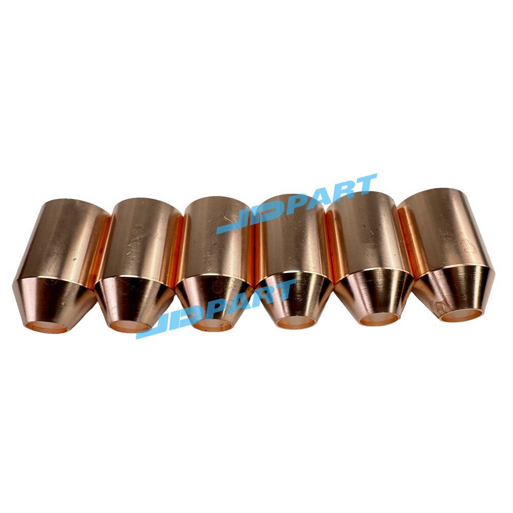 6-piece NT855 fuel injector nozzle sleeve 3011934 for excavator parts -