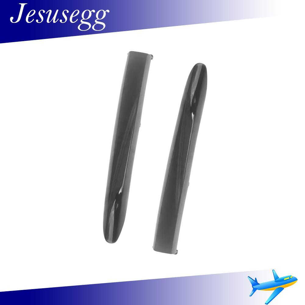 Pair Side Bumper Fog Light Cover Front Unpainted For F-Pace 2017 2018 2019 2020