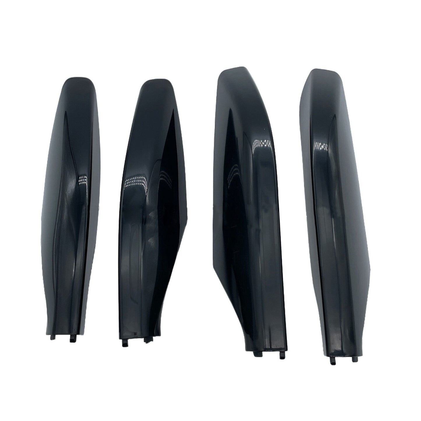 4pc Roof Rail Rack End Cover Shell Cap Black for Toyota Prado FJ/LC120 03-09 AT