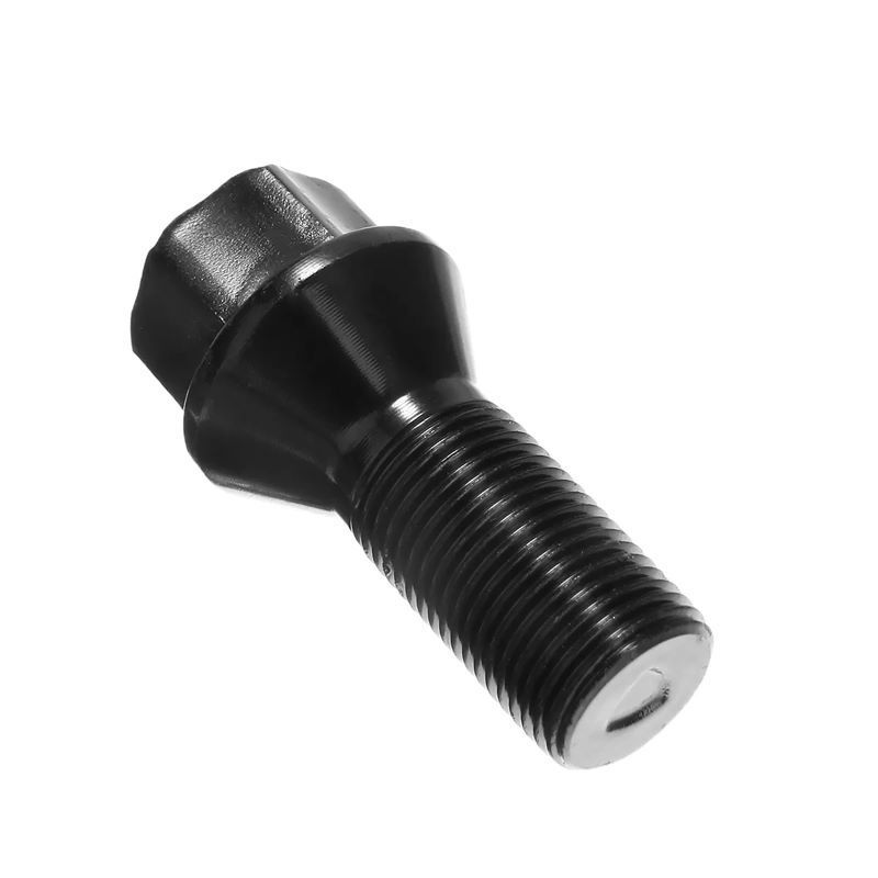 5-piece set of wheel lug bolts and nuts, universal steel, suitable for BMW X3, X5, E70, E71, F20, F25
