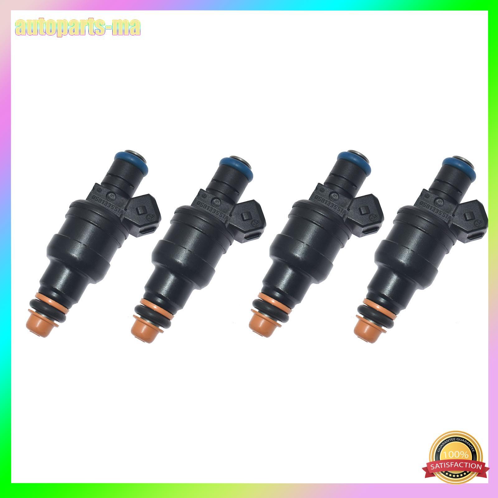 4pcs Fuel Injection 0280150444 for VW for Passat for Audi for A4 B5 058133551A