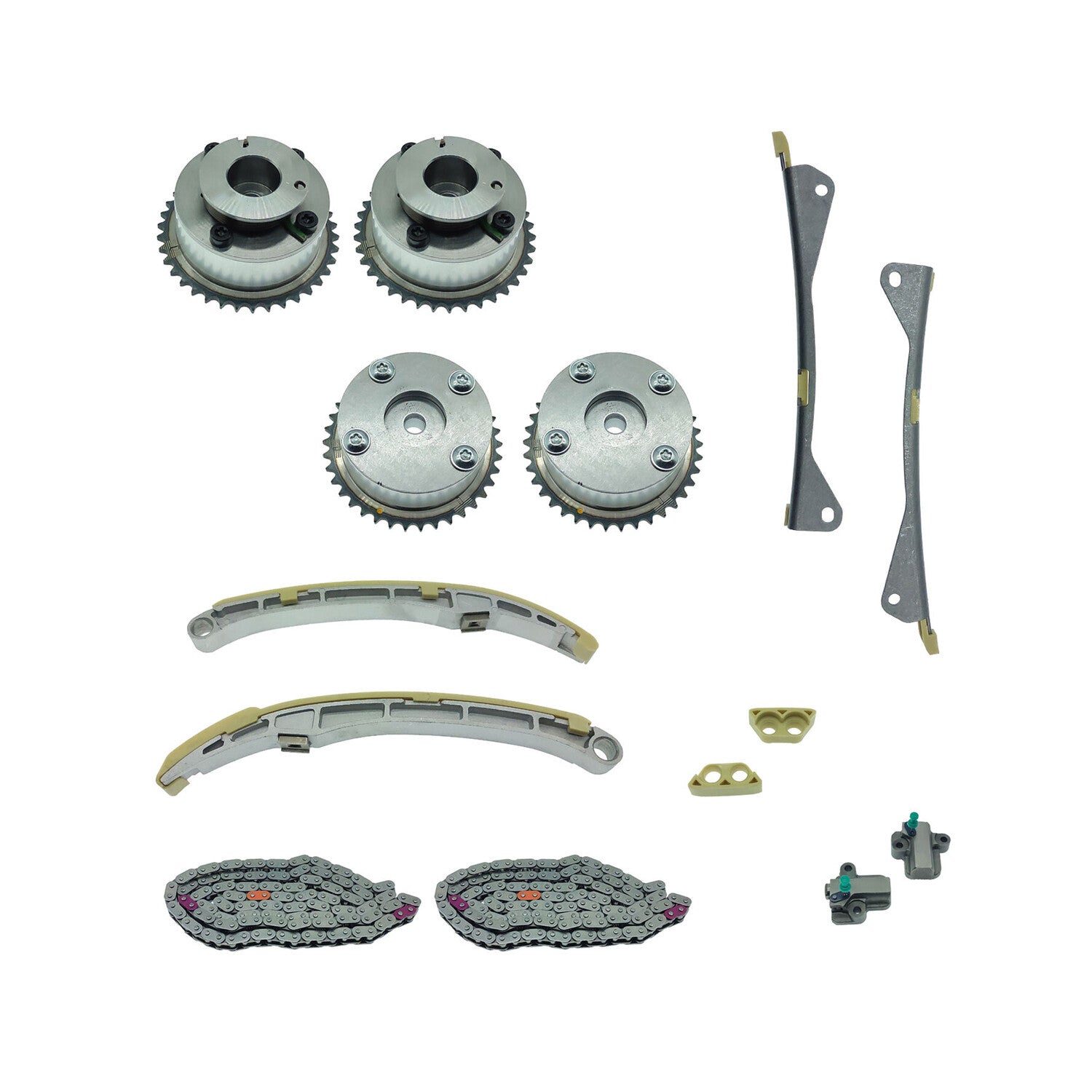1set Timing chain kit for 2015 to 2021 Sedona 3.3L 24350-3CGA1, 24410-3CGA3