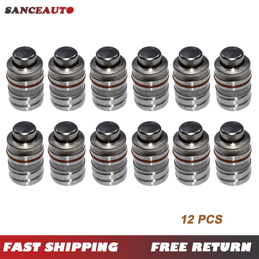 12-piece pack of eyelash adjusters/lifters for Mazda B2200 2.2L 8V SOHC (1987-1993) LF6017 (Brand New) n