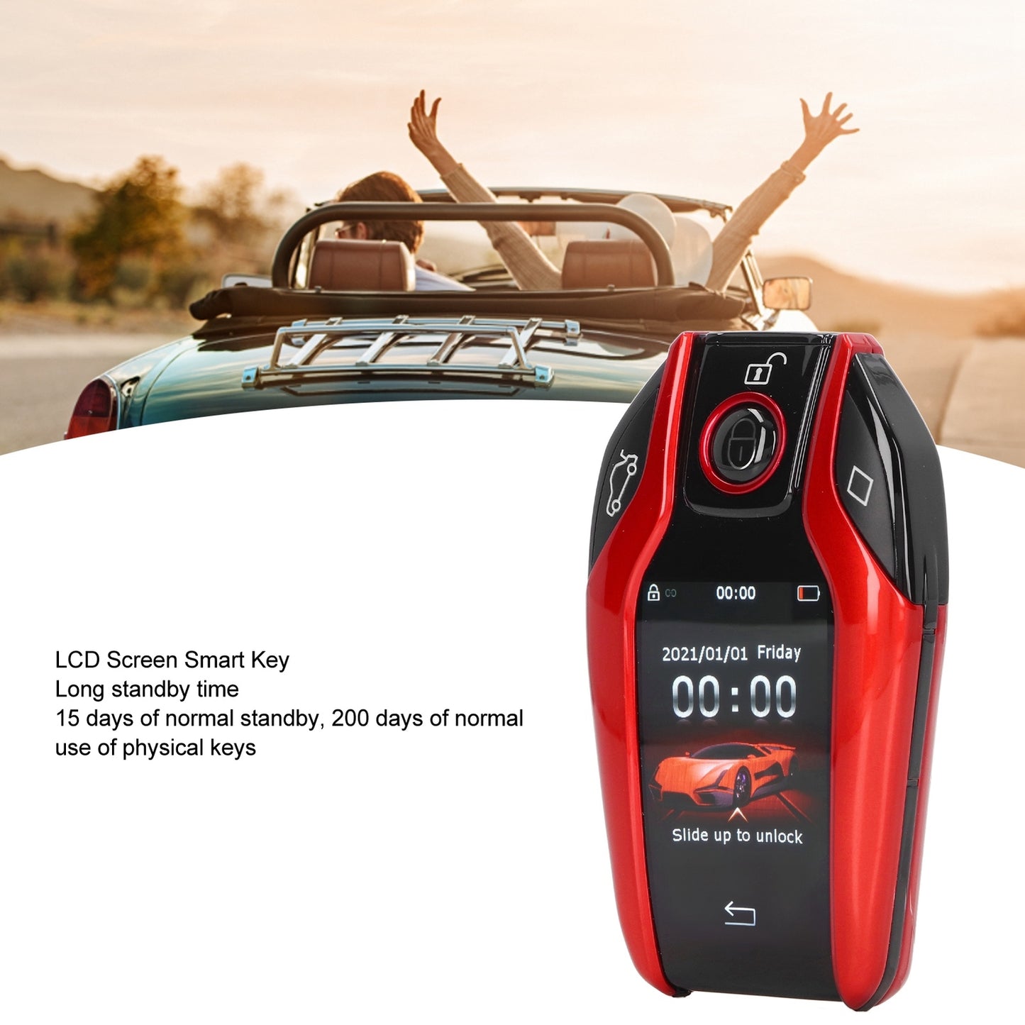 Hot TK800+ LCD Touch Screen for Smart Key Remote Keyless Entry Part For All Start