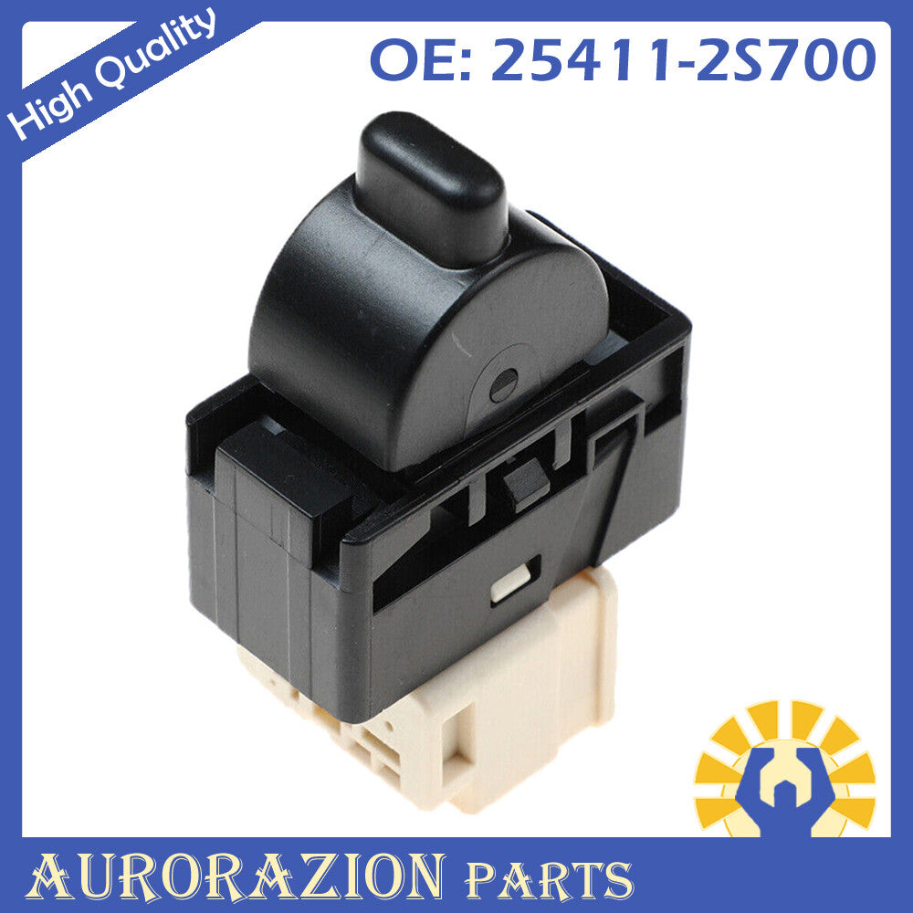 Left rear power window switch, model 25411-2S700, for Frontier 00-04, new. n