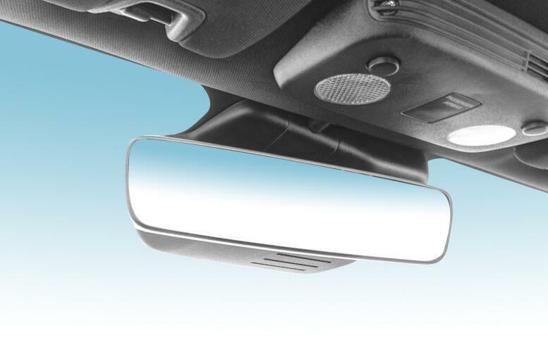 for Ford for Mustang 2015-2022 Paint Red Interior Rearview Mirror Frame Trim 1PCS