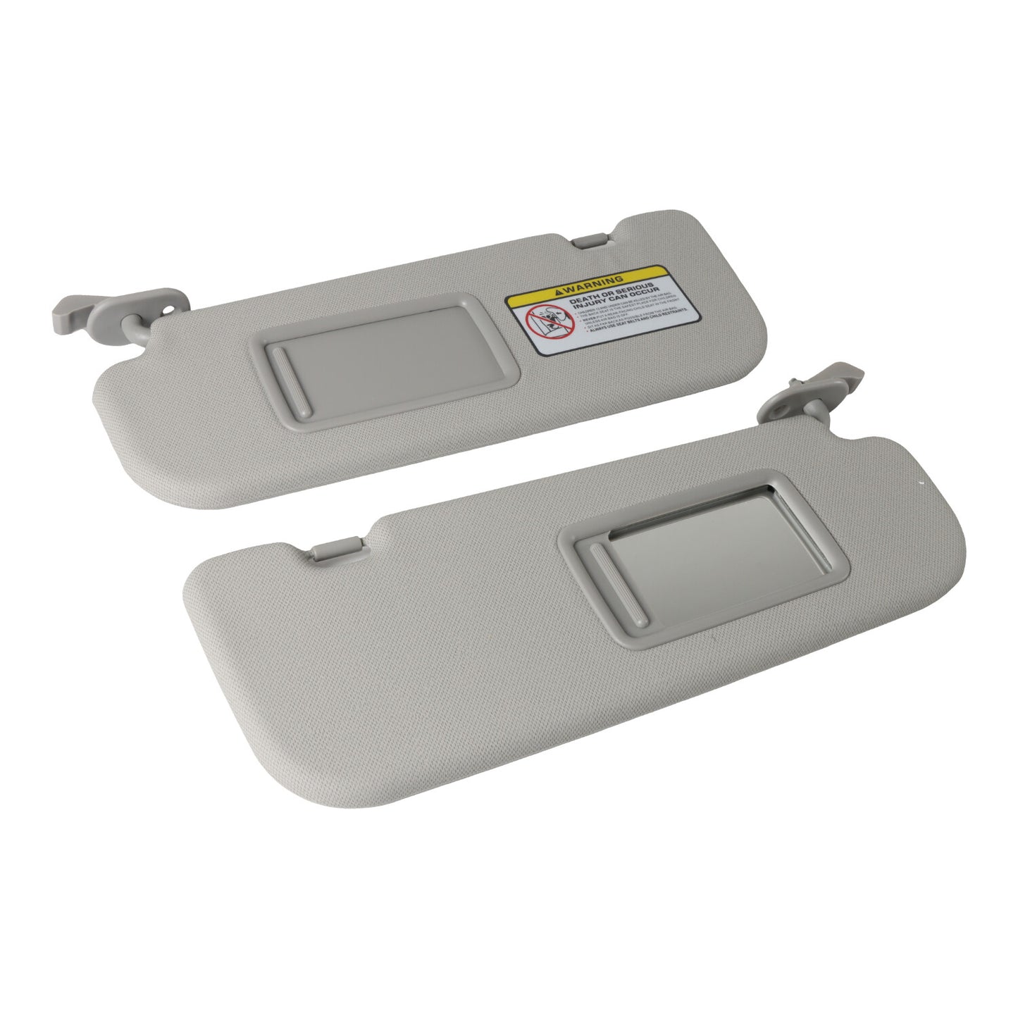 2X Gray Sun Visor For 2011-2015 for Hyundai for Elantra MD 852103X000TX 852203X000TX