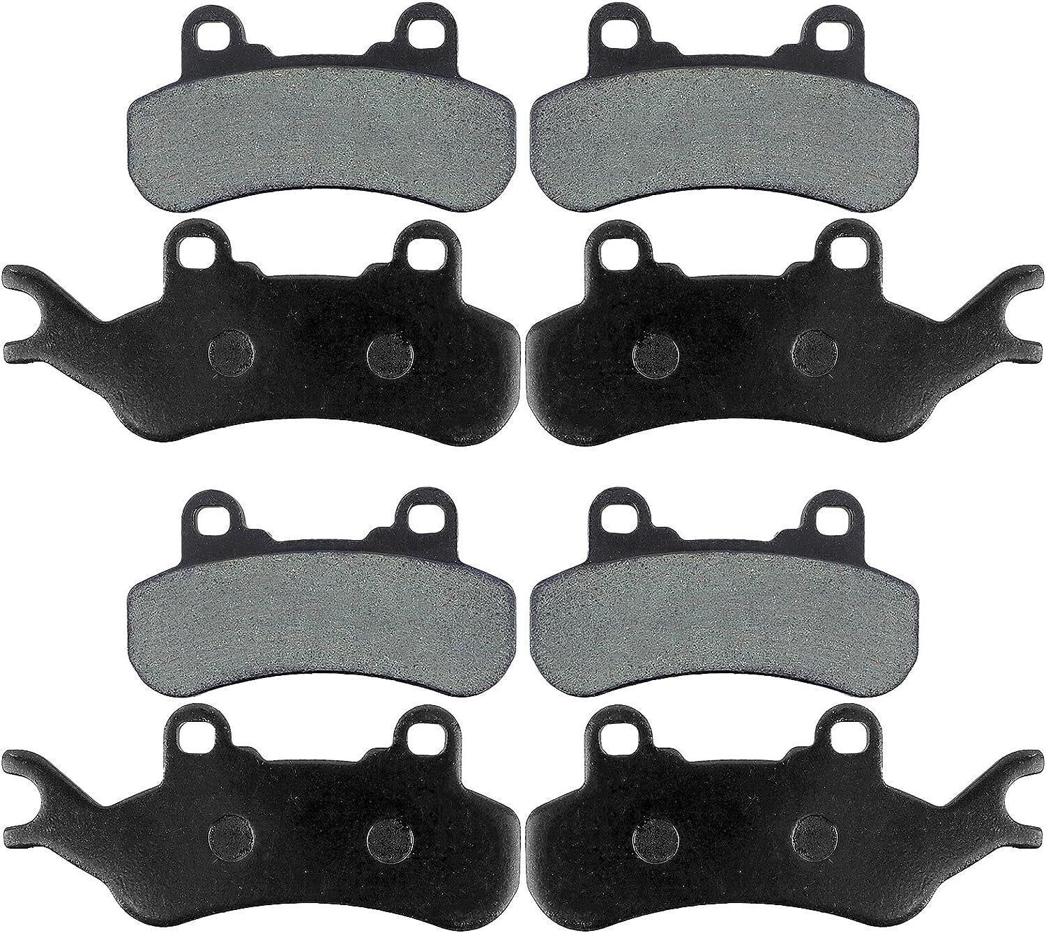Front and Rear Brake Pads for CDefender Max HD8 4x4 /Maverick 2017-2019 X3 4x4,