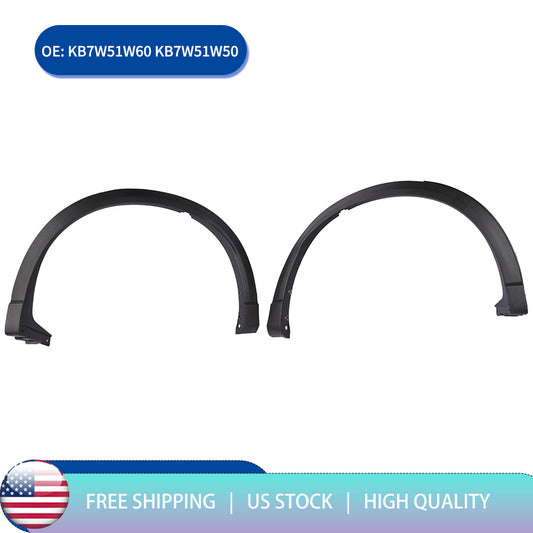 Fender Flares Set Fit For 2017-2021 for Mazda CX-5 Rear Driver and Passenger Side