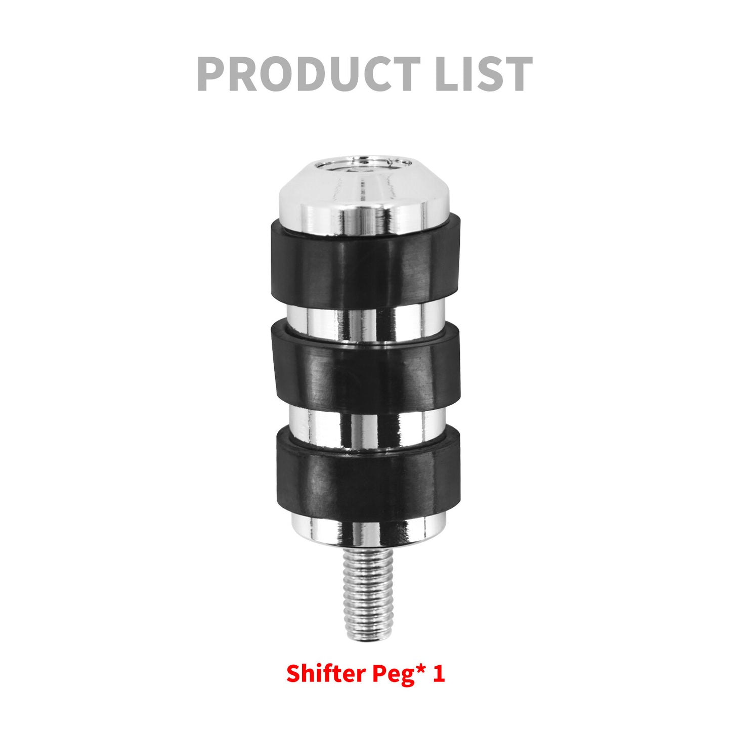 Chrome Toe Foot Shifter Shift Peg for Harley Touring Road Street Electra Glide