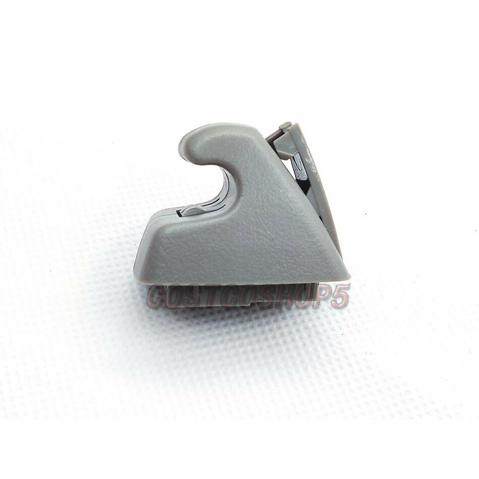 Left/Right Gray Sun Visor Hook Clip for Buick Verano for Chevrolet for Cruze Sonic