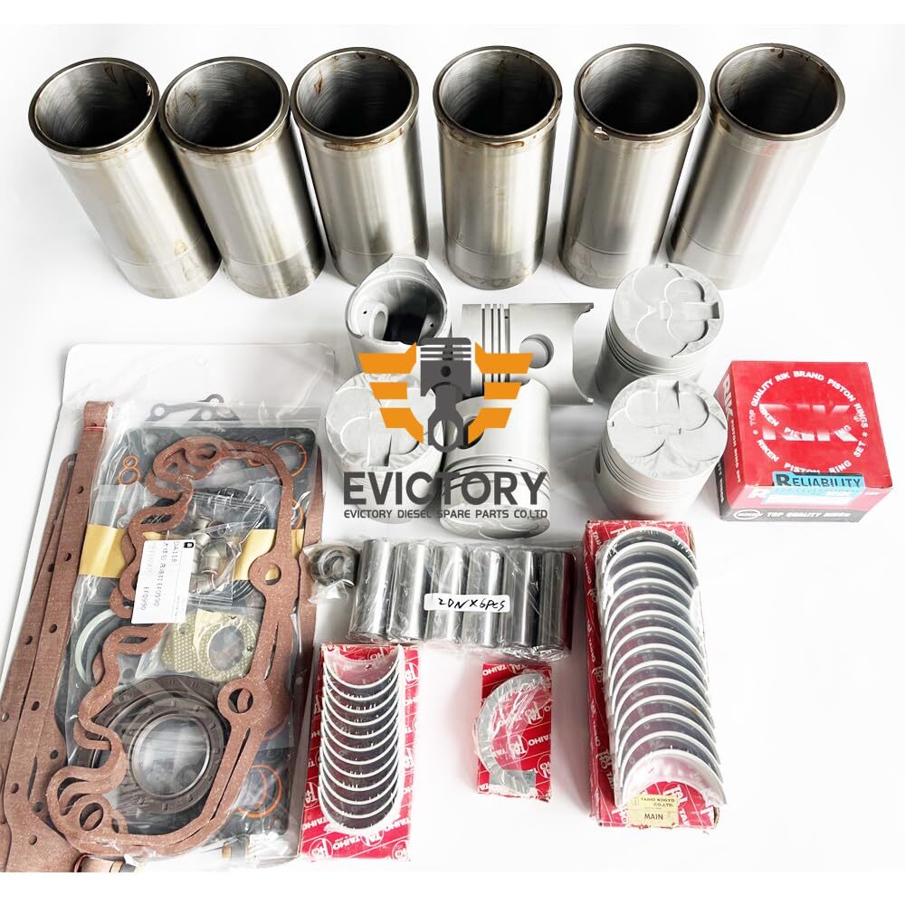 6x Pistons Rings Set STD Pistons 84.51 compatible with for Audi S5 A6 A7 for A8 Q7 3.0 TFSI 14948 B