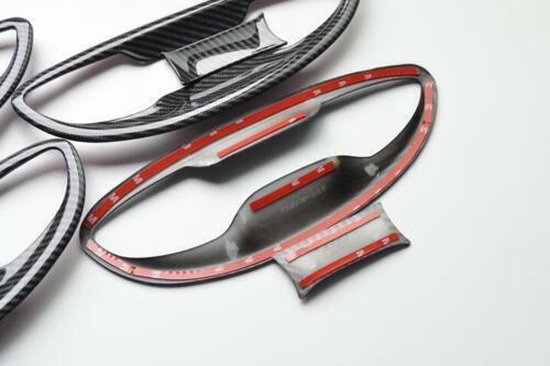 ABS Carbon Look Exterior Door Handle Bowl Cover for Corolla 2015-2018 B n