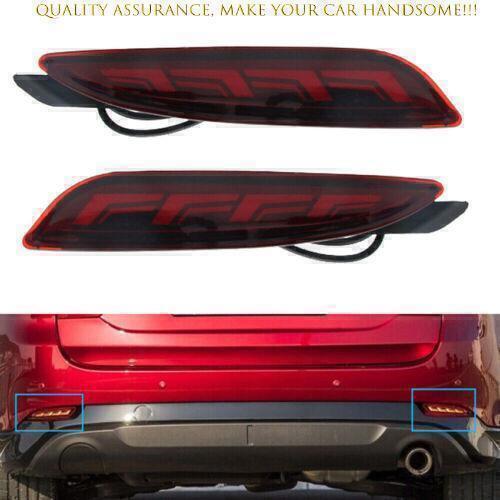 LED Rear Fog Light Tail Bumper brake Light Signal Set for Mazda CX-5 CX5 22-2024