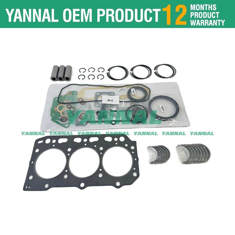3TNE84 Engine Overhaul Kit for and John 3235, 4300, and 4310 Tractor Parts