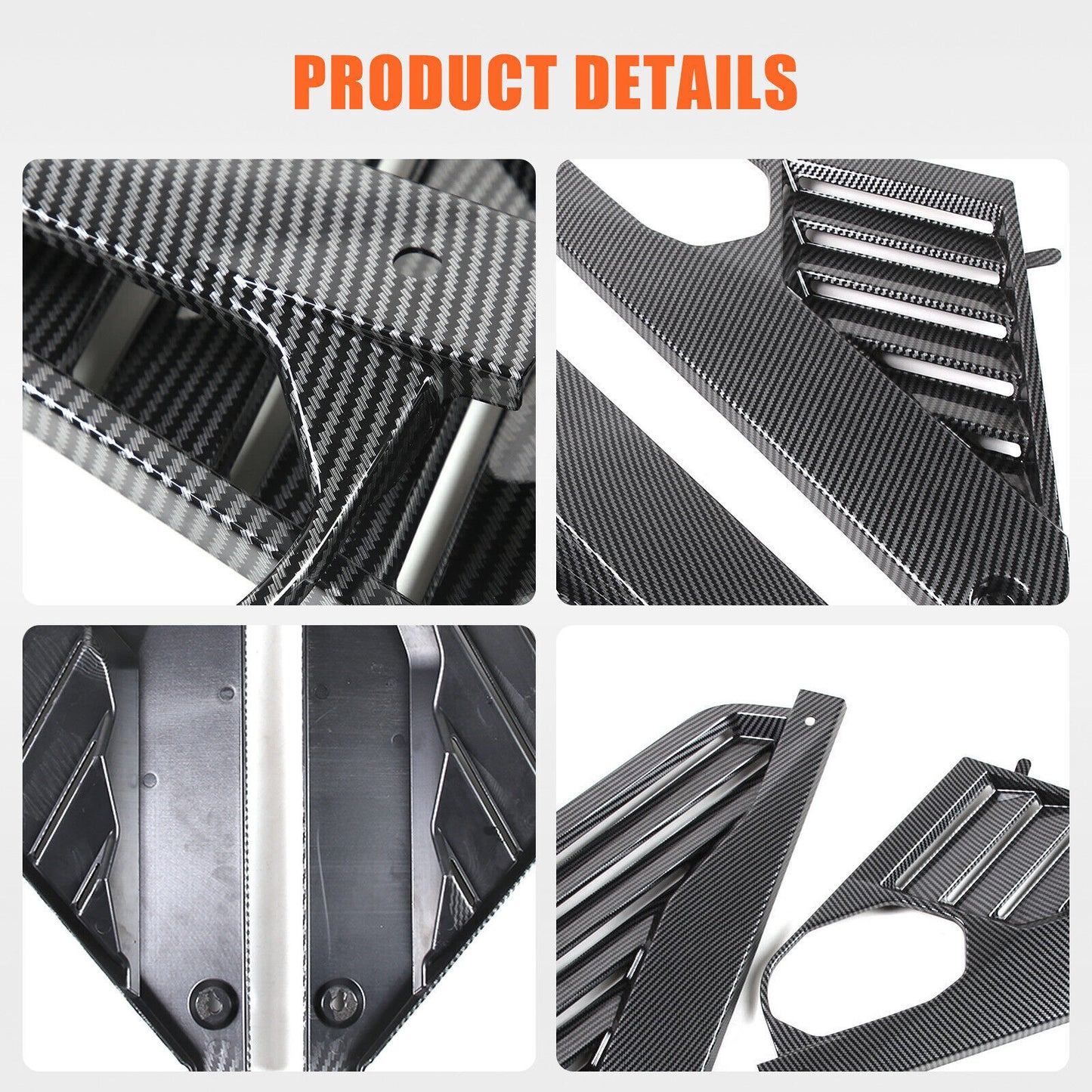 Carbon Fiber Engine Bay Panel Cover For 2020-2024 for Corvette C8 GM Style n