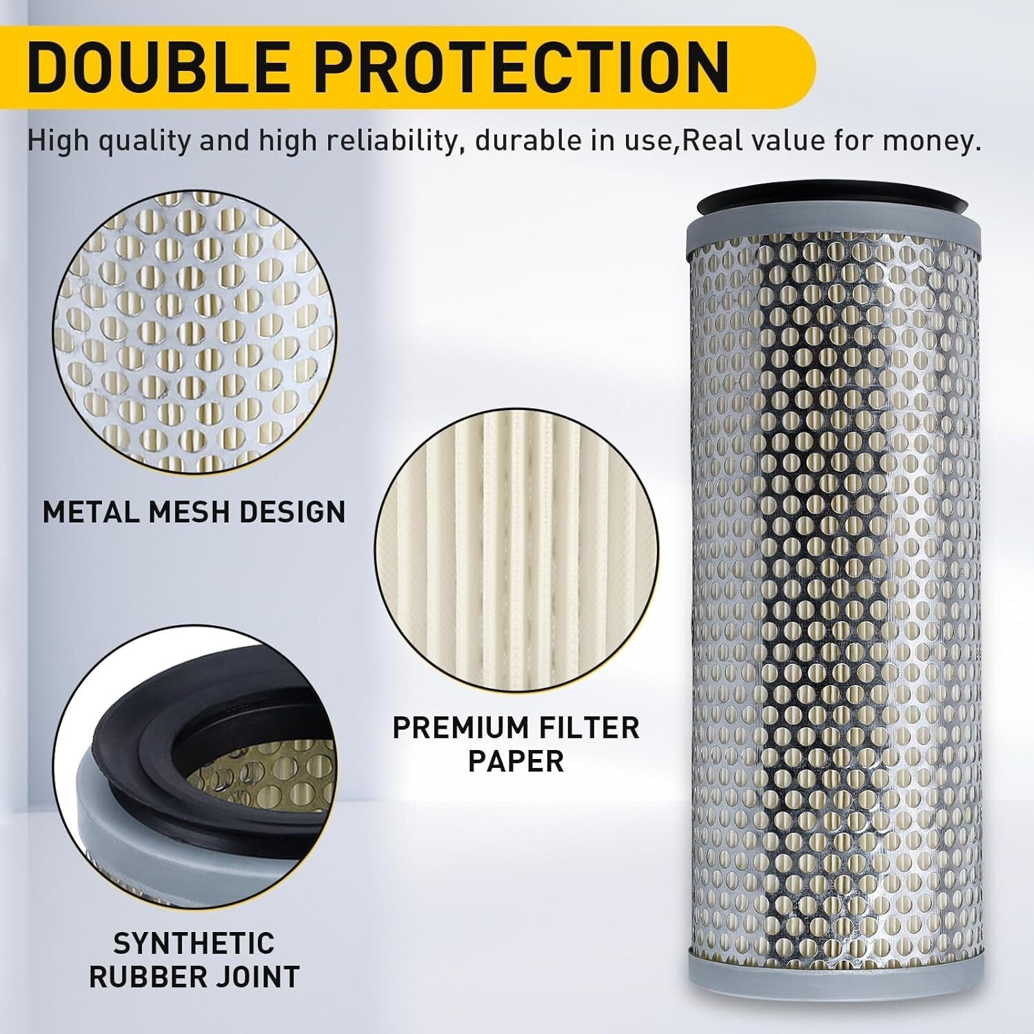 Air Filter for Polaris Ranger 400 500 700 Crew 500 MVRS 700 7081308 2006-2014