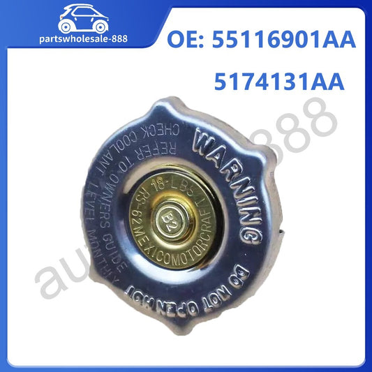 55116901AA Water Radiator Tank Cover Cap for Chrysler for Dodge for Jeep 2.4L