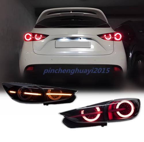 Dynamic signals for Mazda 3 Axela 2014 - 2019 Hatchback LED taillights